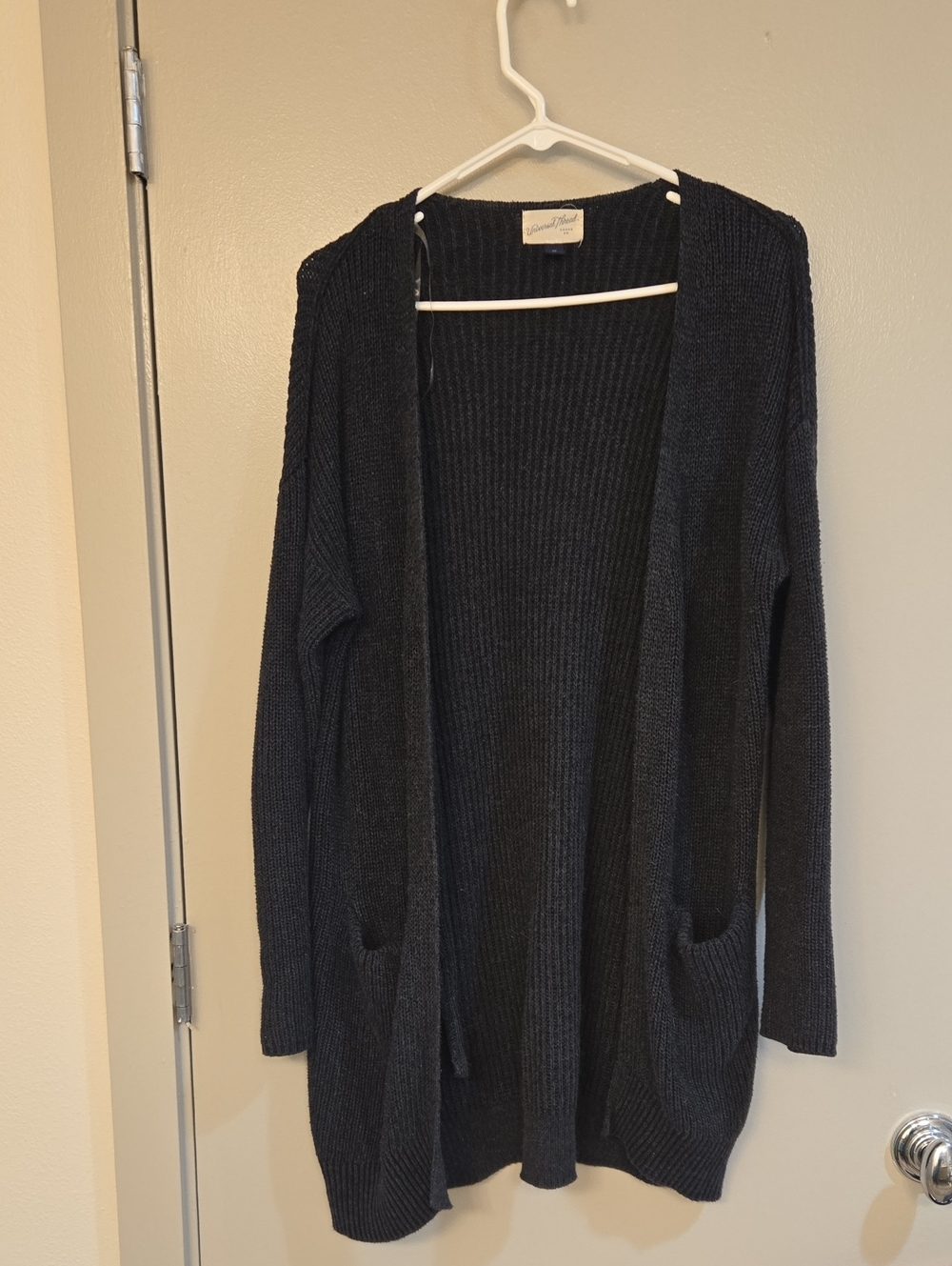 Long Gray Cardigan